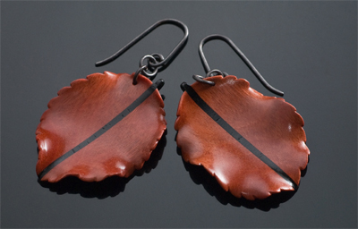 Apple Leaf Earrings