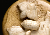 Silk ~ Manju Netsuke